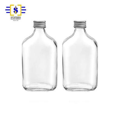 200 Ml Storage Capacity Lightweight Rectangular Transparent Glass Empty Bottle Accuracy: 99  %