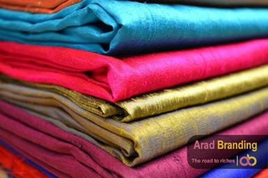 Plain Professional Silk Fabrics with Soft Touch and Anti Shrink