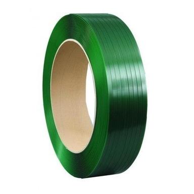 Green 25 Meter 0.8 Mm Thick Single Sided Plain Polypropylene Strapping Tape