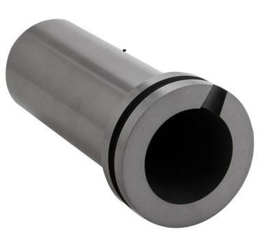 52 Shore 12 Inches Industrial Grade Cylindrical Graphite Crucibles Chemical Composition: Na
