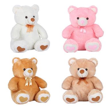 Non-Toxic Polyester And Fur Fabric Soft Teddy Bears Grade: First Class