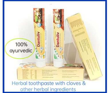 100% Ayurvedic Dantuliv Toothpaste
