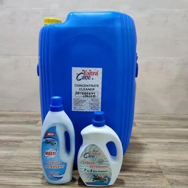 Semi Automatic Blue Detergent Liquid For Cloth Washing, 50 Liter Plastic Barrel