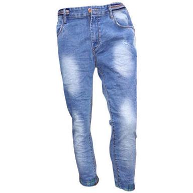 Men Slim Fit Faded Denim Jeans For Casual Wear Cabinet Material: Iron Chassis