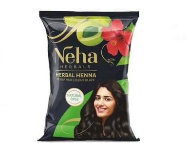 10 Gram Pack Natural Herbal Henna Hair Color Black Direction: Na