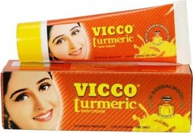 70 Gram Smooth Texture Turmeric Skin Cream With Sandalwood Oil Color Code: Yellow