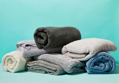 Machine Wash 300-800 Gsm Plain Cotton Absorbent Towels