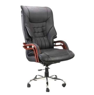 Machine Made Stainless Steel And Synthetic Leather Rotatable Office Chair