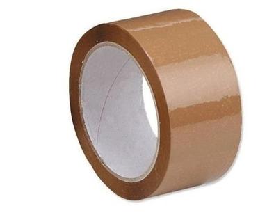 Brown 50 Meter 0.5 Mm Thick Single Sided Carton Sealing Plastic Cello Tape 