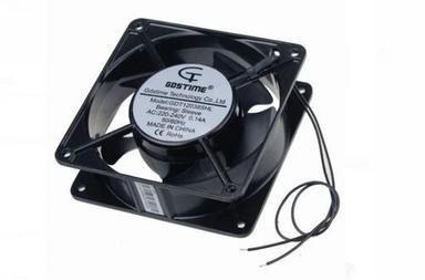 Black 220-240 Ac Volts Metal Wall Mounted Electric Panel Cooling Fan