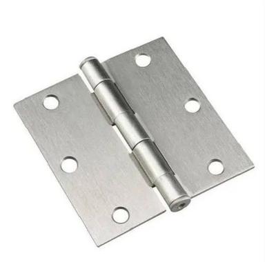 Silver Powder Coated Stainless Steel Butt Hinges For Door Fittings