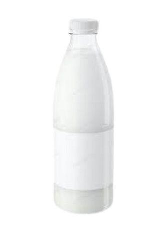  व्हाइट स्क्रू कैप प्लेन हाई ग्रेड प्लास्टिक मिल्क बॉटल, 1 लीटर क्षमता 
