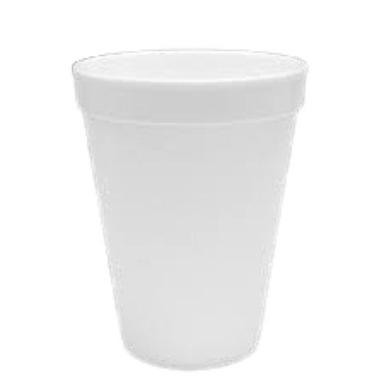 Light Quality Eco Friendly 3 Inch Size Plain Round Shape White Foam Cups