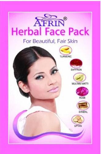 Herbal Face Pack For Fair Skin Care With 1 Months Shelf Life Recommended For: Women