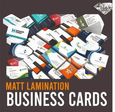 Matt Lamination Business Card Printing Service