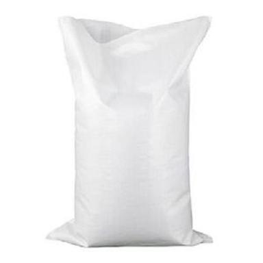 White Plain 12 Inch Length Stand Up Pouch Polypropylene Cement Packing Bag