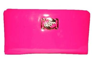 Pink Color Coated And Artificial Leather Clutch Designer Bag For Womens