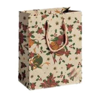 Recyclable 8*10 Inches Light Wight Rope Handle Multi Color Printed Fancy Paper Bags