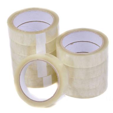 Hot Melt Adhesive Single Sided Transparent Bopp Cello Tape For Carton Sealing 