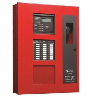 Red And Black Mild Steel Body Color Coated Fire Alarm Control Panel