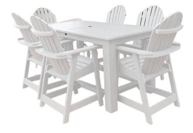 Indian Style Machine Made Recycled Plastic Dining Table Set With Six Seater  Carpenter Assembly