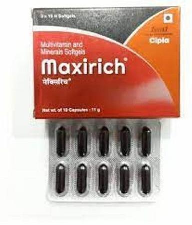 Maxirich Multivitamin Capsules Ingredients: Calcium Pantothenate