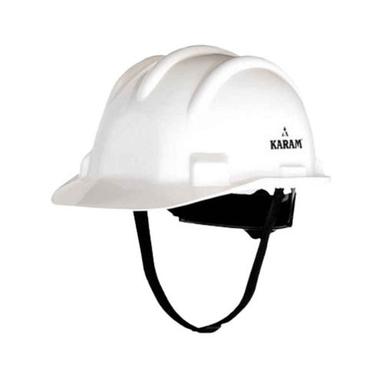 White Light Weight And Durable Abs Plastic Adjustable Strap Safety Helmet For Construction