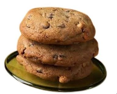 Solid From Round Shape Sweet And Tasty Bakery Cookie Additional Ingredient: Chocolate