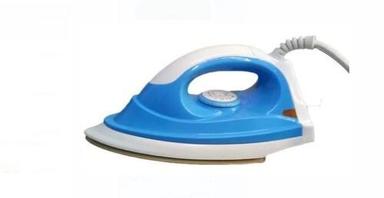 750 Watt Stainless Steel Plate And Plastic Body Electric Dry Iron  Cord Length: 1.8  Meter (M)