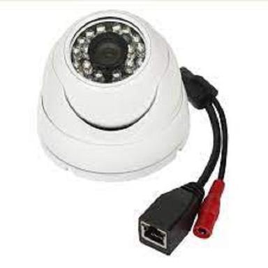 White 1 Megapixel 1080 Resolution Ip Surveillance Camera