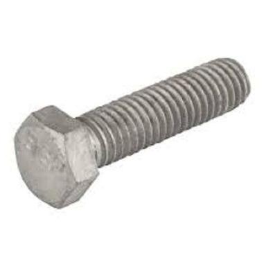 Silver 25Mmx8Mm Hassle Free Hexagonal Full Thread Stainless Steel Ss 306 Hex Bolt