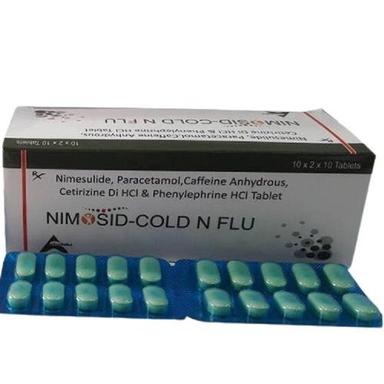 Nimesulide Paracetamol Anti Cold Tablet General Medicine For All Recommended For: Recommnded To Doctor