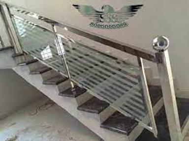 Transparent Stainless Steel Glass Railing