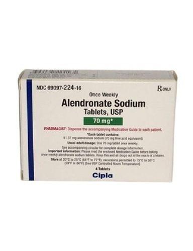 70 Mg Alendronate Sodium Tablet Suitable For Women Recommended By Doctor Dry Place