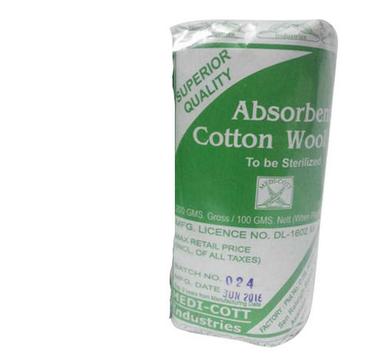 White Non Woven Disposable Absorbent Cotton Wool