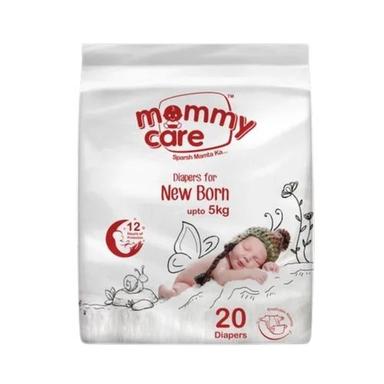 White 8-12 Kg Cotton Comfortable Soft Disposable Hypoallergenic Mommy Care Baby Diapers