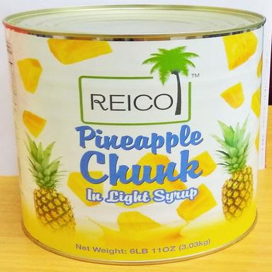 Reico Canned Pineapple Chunks A   3.03Kg Store Below 30A C