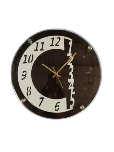 Multicolour Easy To Install Rigid Light Weight High Strength Round Analog Wooden Wall Clock