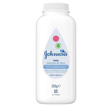 White Johnson And Johnson Baby Talcum Powder, 0.2 Kg