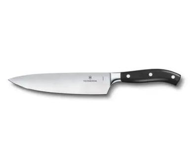 Silver & Black 6 Inches Pvc Plastic Handle Strong Light Weighted Stainless Steel Kitchen Knife 