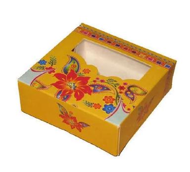  पैकेजिंग के लिए सिल्कस्क्रीन प्रिंटेड ग्लॉसी लैमिनेशन फूड ग्रेड पेपर केक बॉक्स लंबाई: 8 इंच (इंच) 