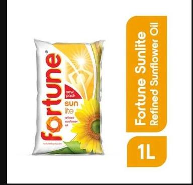 Organic Fortune 1 Kilogram Sun Lite Sunflower Refined Soyabin Oil 