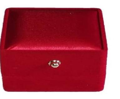 Rectangular Velvet Earring Jewellery Box For Packaging Design: Plain