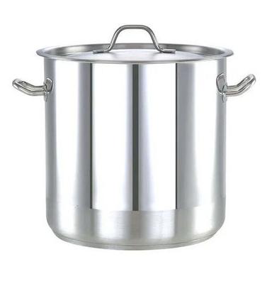 5 Liter Stainless Steel Stock Pot With Double Side Handle For Kitchen