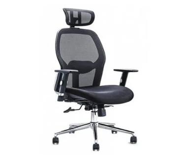 Machine Bending Technology Pvc Plastic Steel Frame Executive Chair With Adjustable Head No Assembly Required