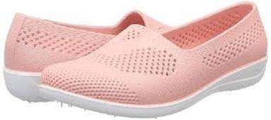 Quick Dry Pink Color Flat Heel Comfortable And Stylish Women'S Shoes
