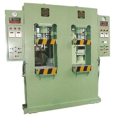  ग्रीन सेमी-ऑटोमैटिक माइल्ड स्टील रबर मोल्डिंग हाइड्रोलिक प्रेस मशीन 