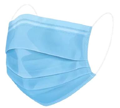 Disposable Anti Pollution Fabric 3 Ply Face Mask Suitable For All Ages Application: Personal