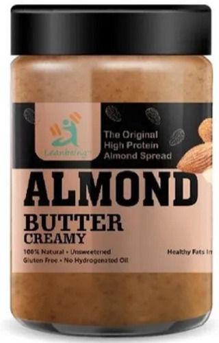 High In Monounsaturated Fats 1 Kg Cream Foam Sweet Taste Almond Butter For Eating