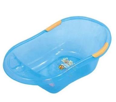Blue 2 Kg Plastic Baby Bath Tub